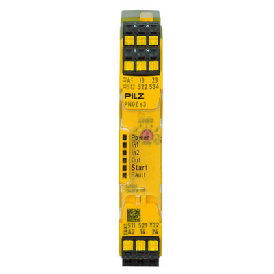 PILZ 751103 PNOZ Modulo de entrada de retransmissão de segurança 24V DC Novo original com selado