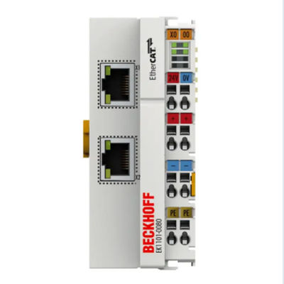 Acoplador de BECKHOFF EK1101-0080 EtherCAT com o módulo de interruptor da identificação