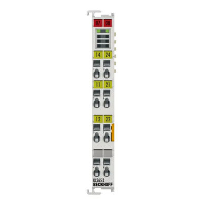 Módulo de saída do relé de BECKHOFF KL2652 2-Channel